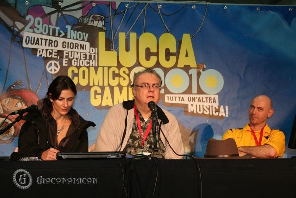 Steve Perrin a Lucca Games 2010